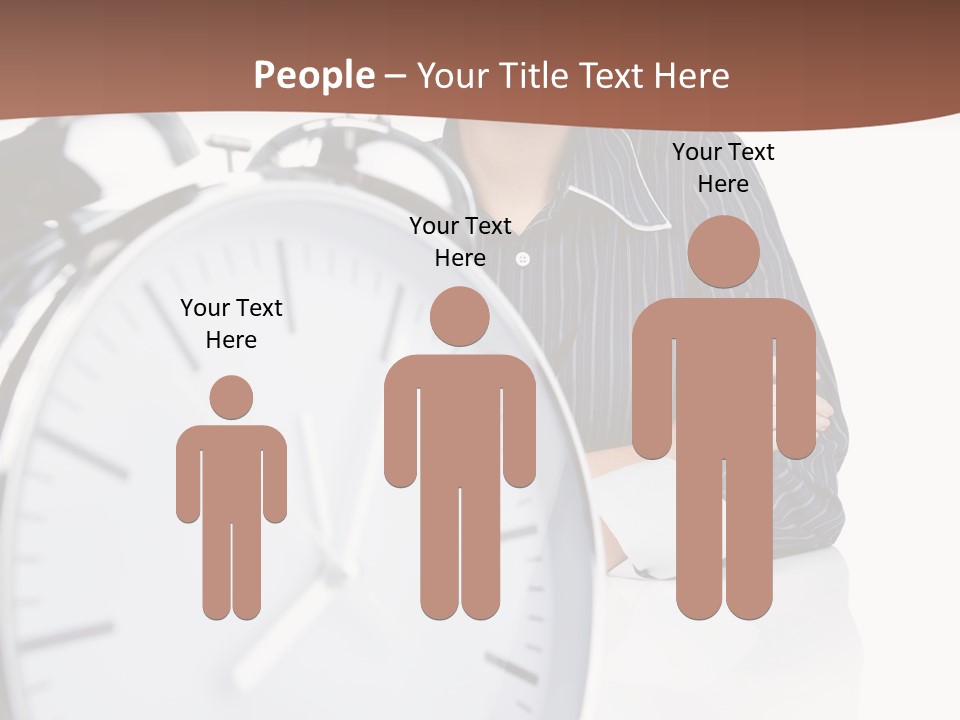 Education Alarm Deadline PowerPoint Template