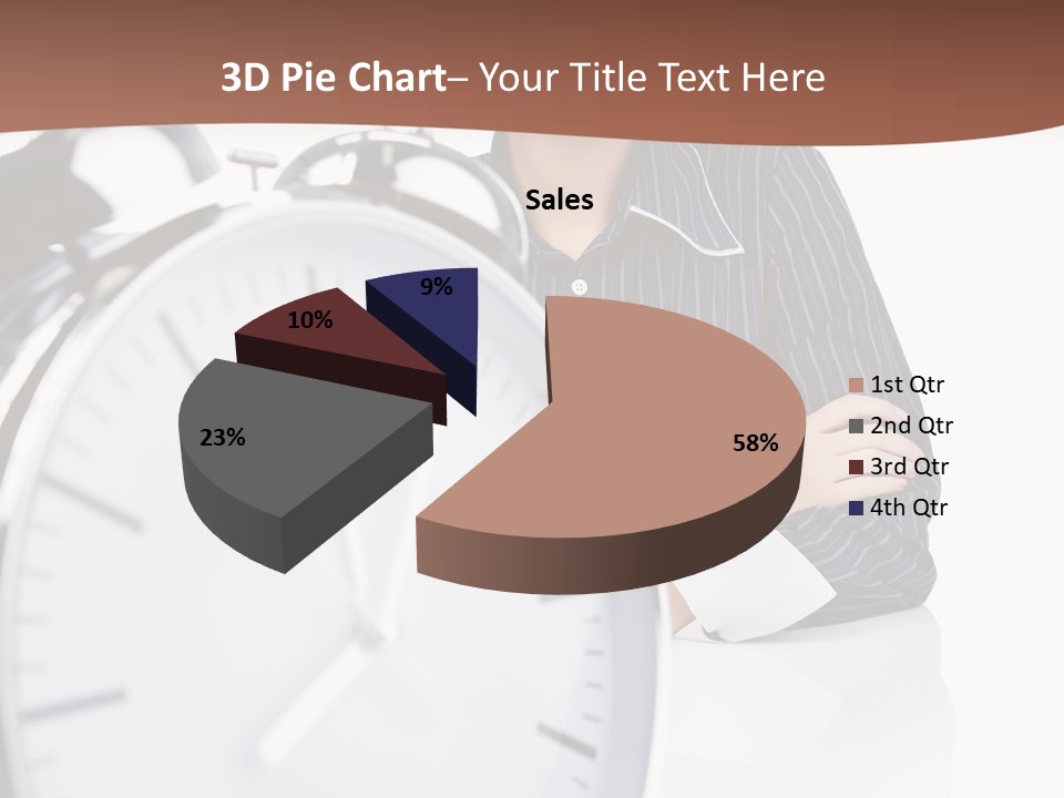 Education Alarm Deadline PowerPoint Template