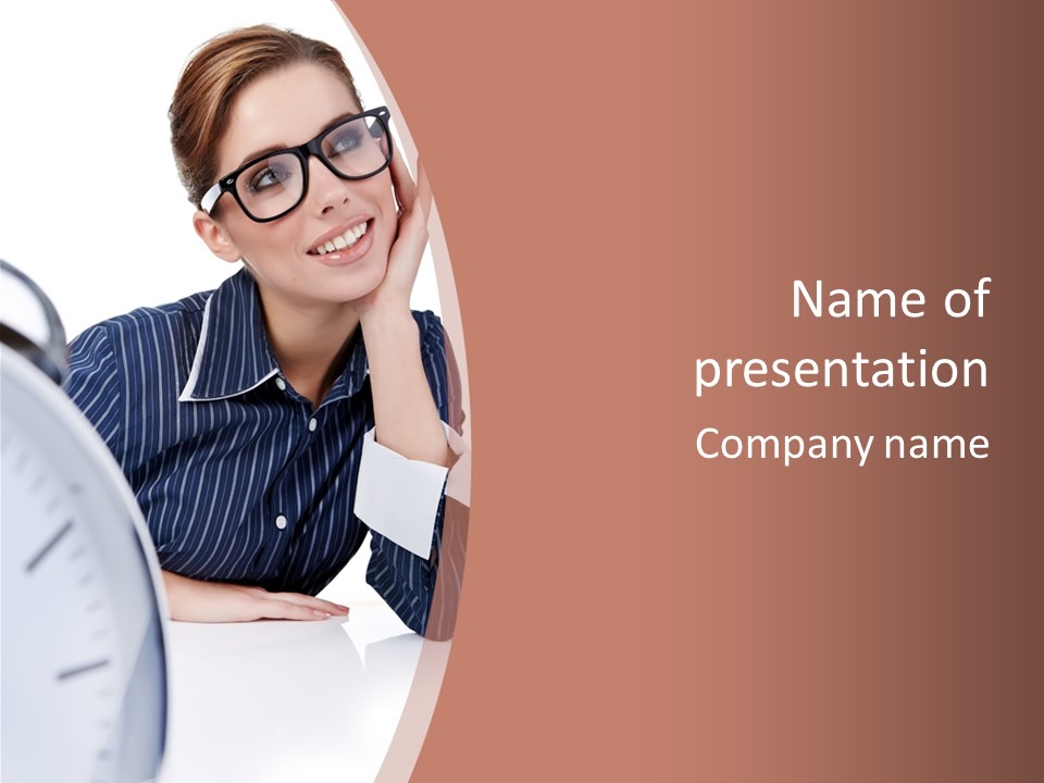 Urgent Smiling Future PowerPoint Template