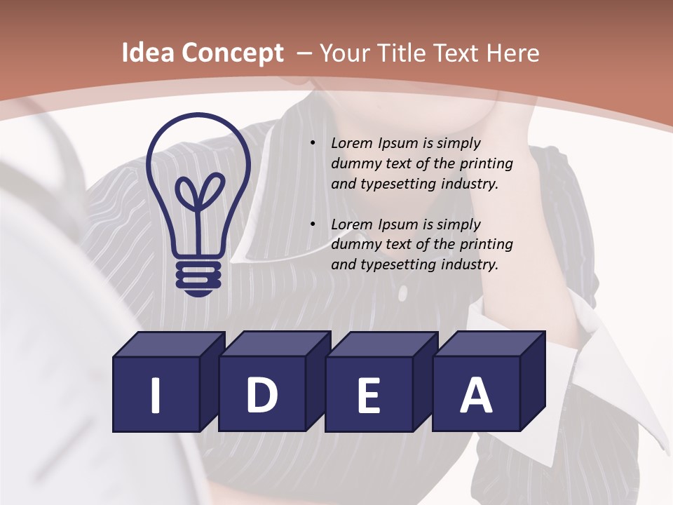 Urgent Smiling Future PowerPoint Template