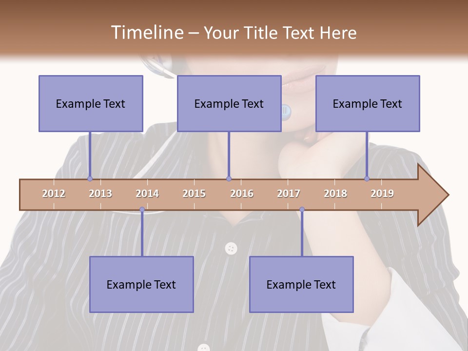 Pretty Isolated Center PowerPoint Template