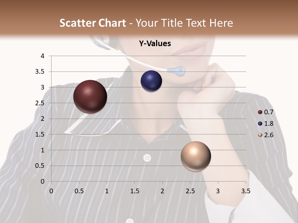 Pretty Isolated Center PowerPoint Template