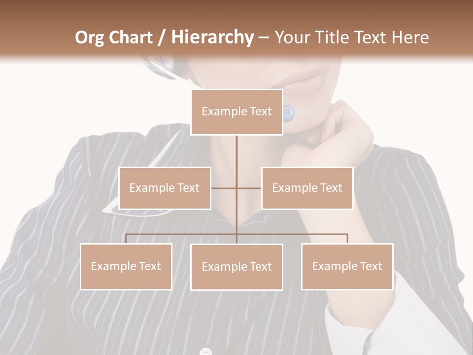 Pretty Isolated Center PowerPoint Template