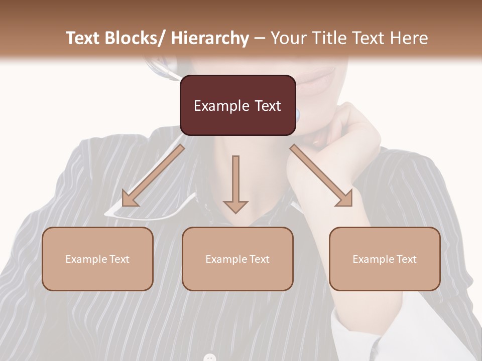 Pretty Isolated Center PowerPoint Template
