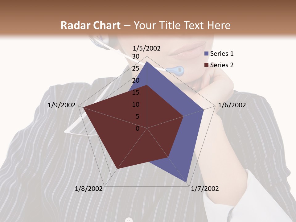 Pretty Isolated Center PowerPoint Template