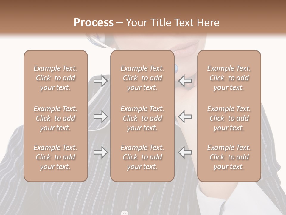 Pretty Isolated Center PowerPoint Template