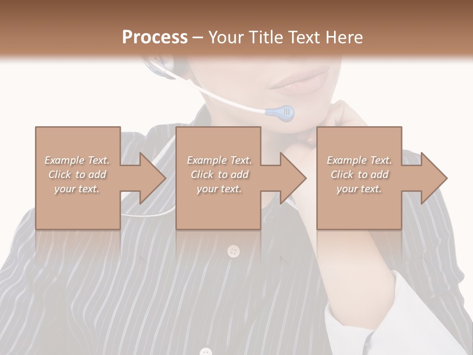 Pretty Isolated Center PowerPoint Template