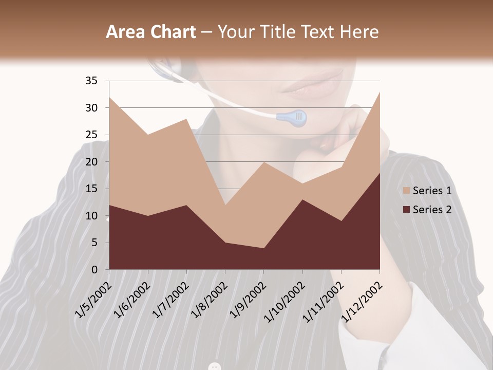 Pretty Isolated Center PowerPoint Template