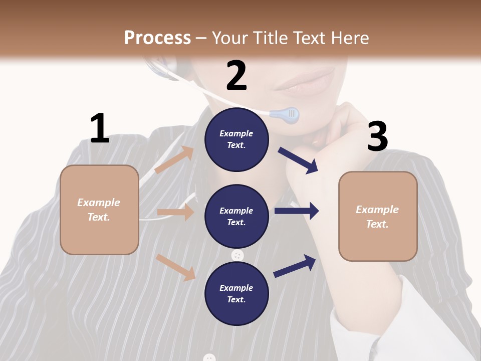 Pretty Isolated Center PowerPoint Template