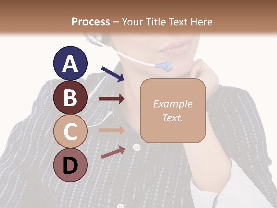 Pretty Isolated Center PowerPoint Template