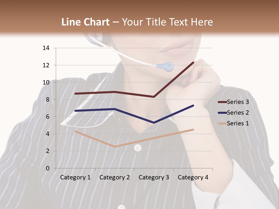 Pretty Isolated Center PowerPoint Template