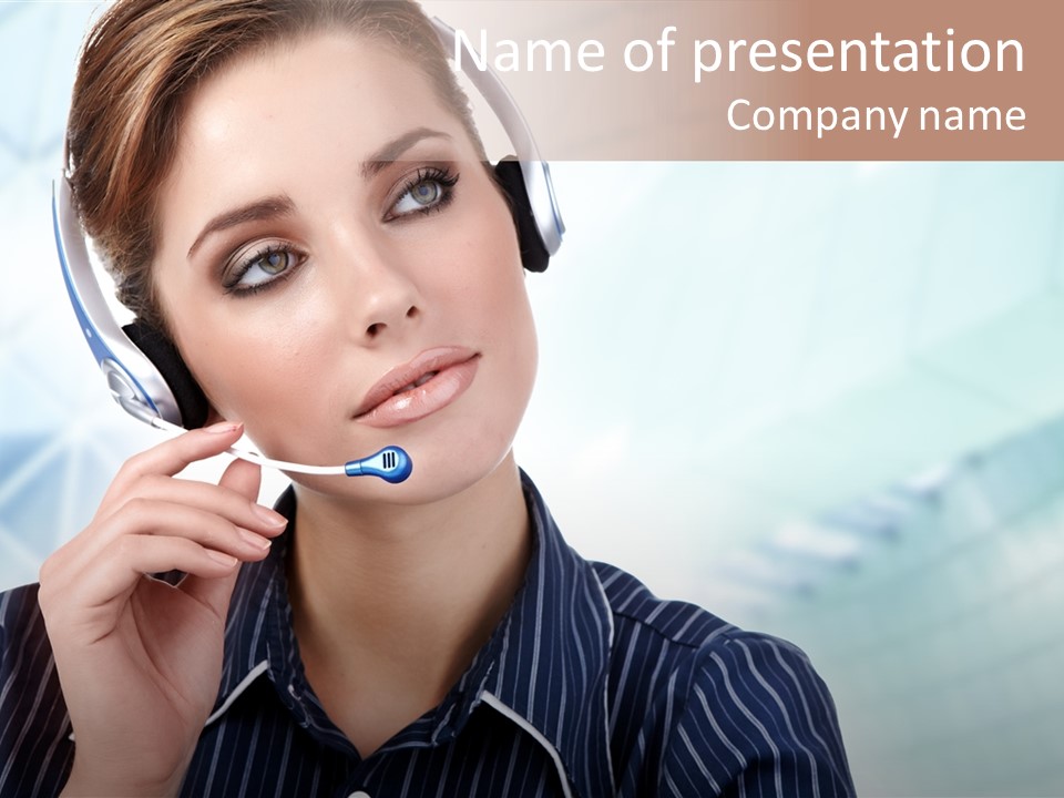 Phone Isolated Consultation PowerPoint Template