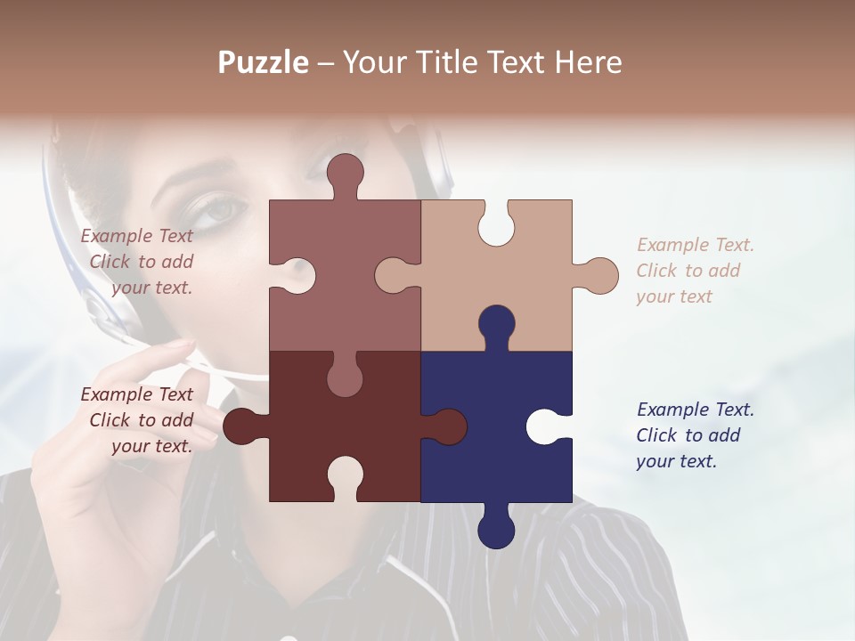 Phone Isolated Consultation PowerPoint Template