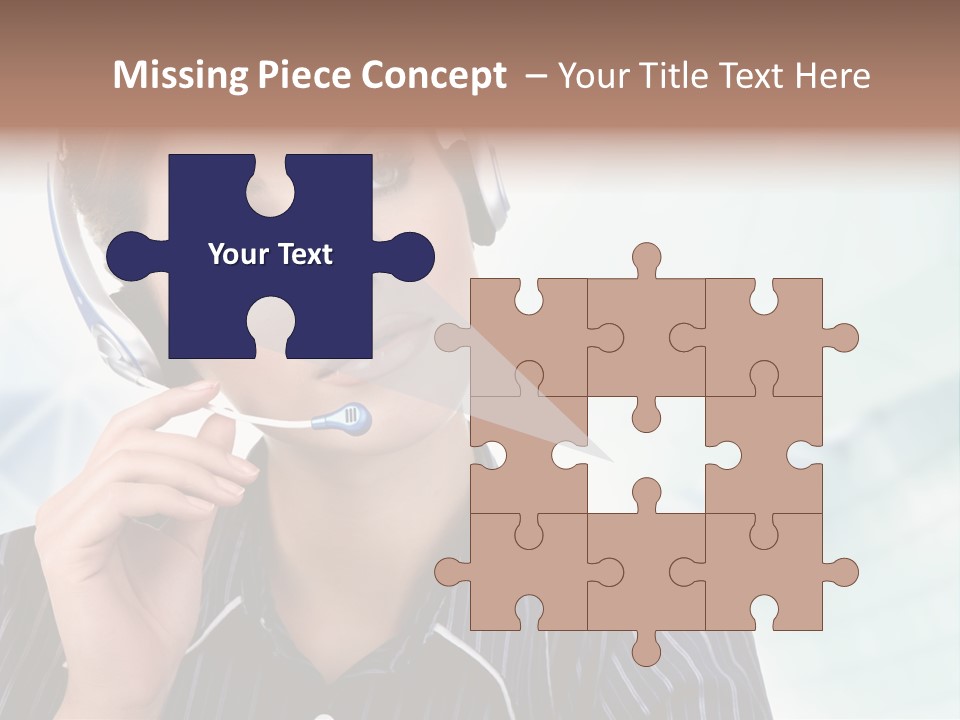 Phone Isolated Consultation PowerPoint Template