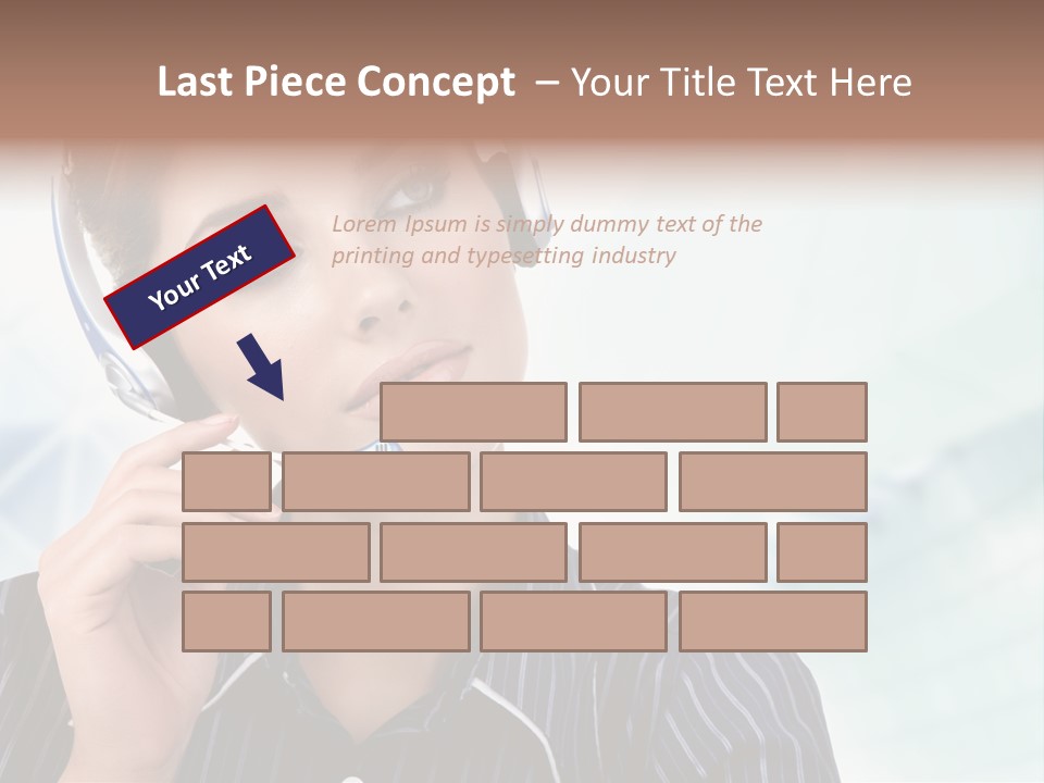 Phone Isolated Consultation PowerPoint Template