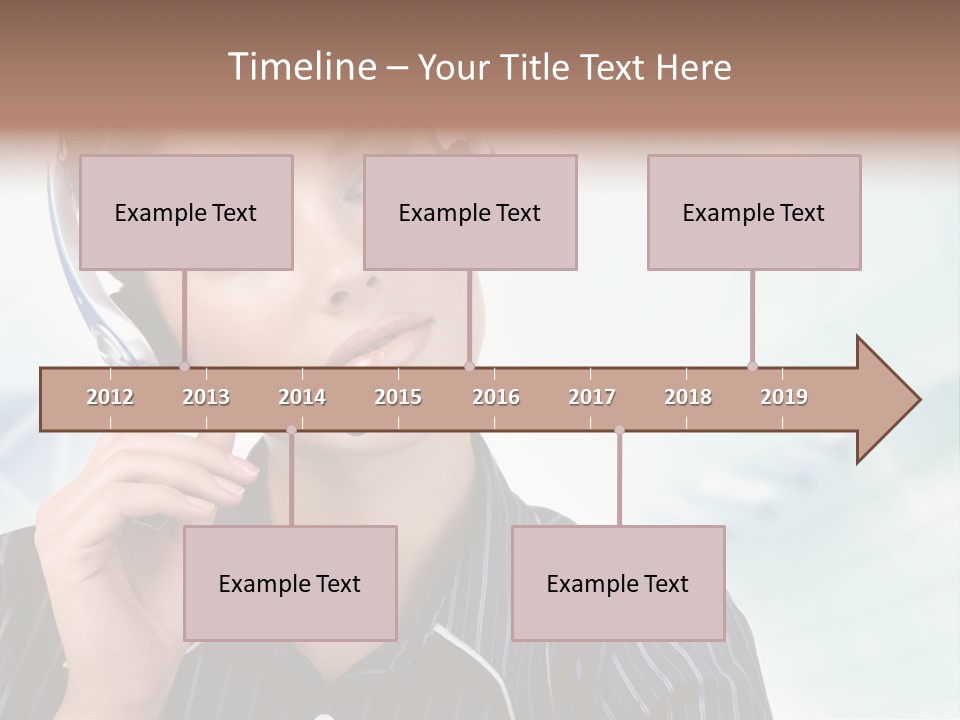 Phone Isolated Consultation PowerPoint Template