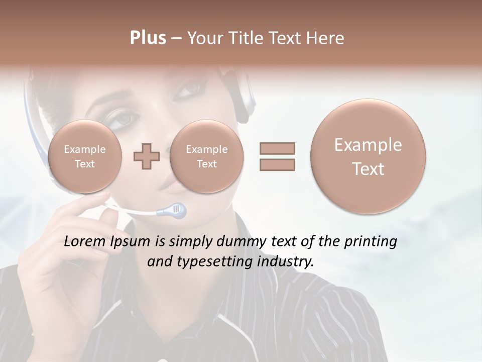 Phone Isolated Consultation PowerPoint Template