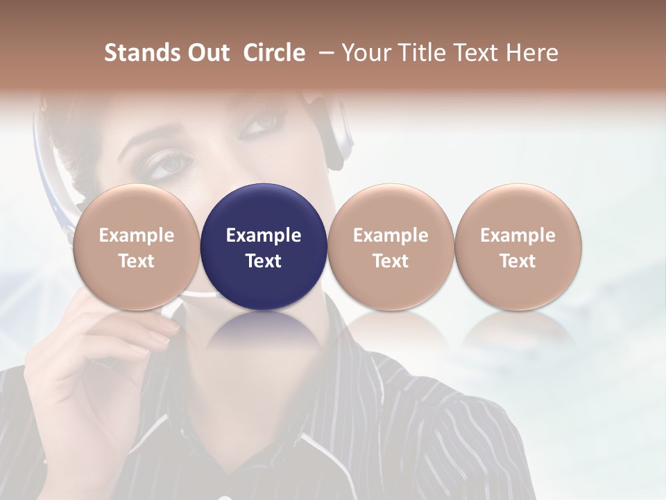 Phone Isolated Consultation PowerPoint Template