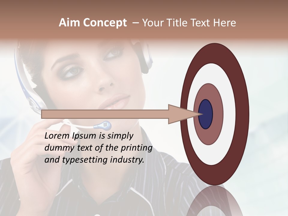 Phone Isolated Consultation PowerPoint Template