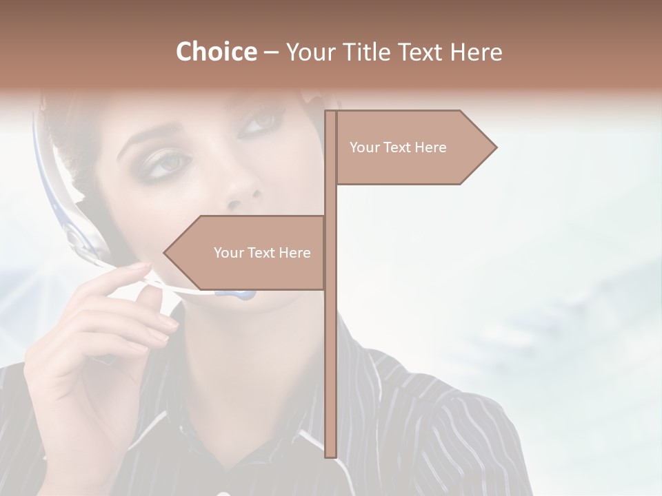 Phone Isolated Consultation PowerPoint Template