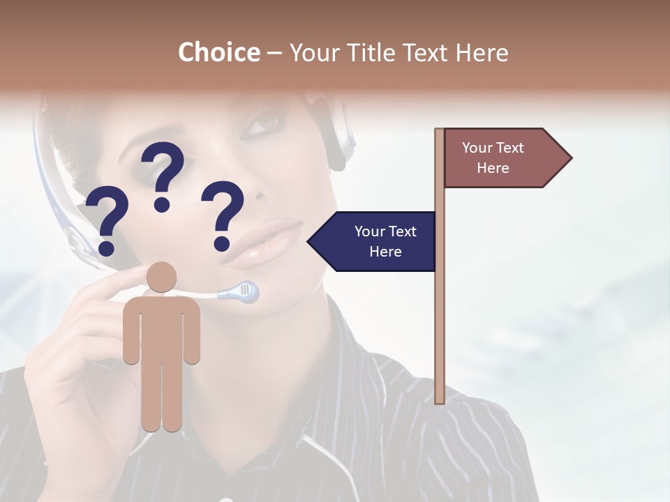 Phone Isolated Consultation PowerPoint Template