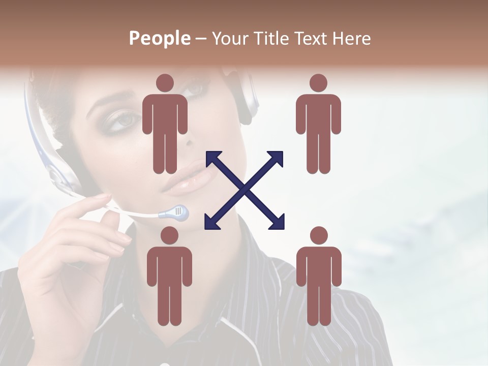 Phone Isolated Consultation PowerPoint Template