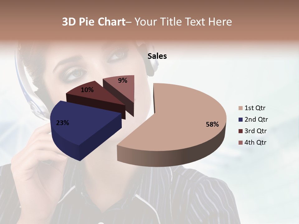 Phone Isolated Consultation PowerPoint Template
