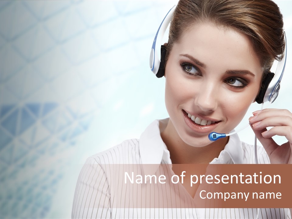 Operator Secretary Friendly PowerPoint Template