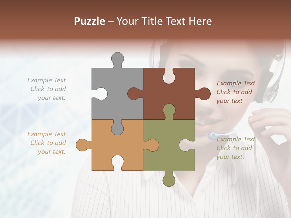 Operator Secretary Friendly PowerPoint Template