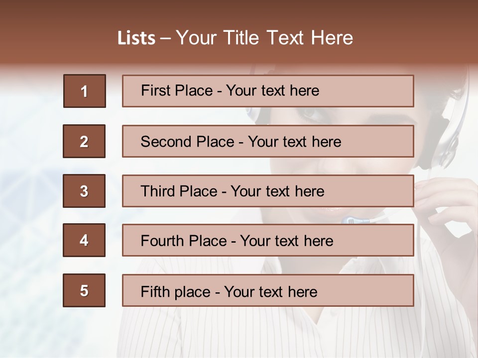 Operator Secretary Friendly PowerPoint Template
