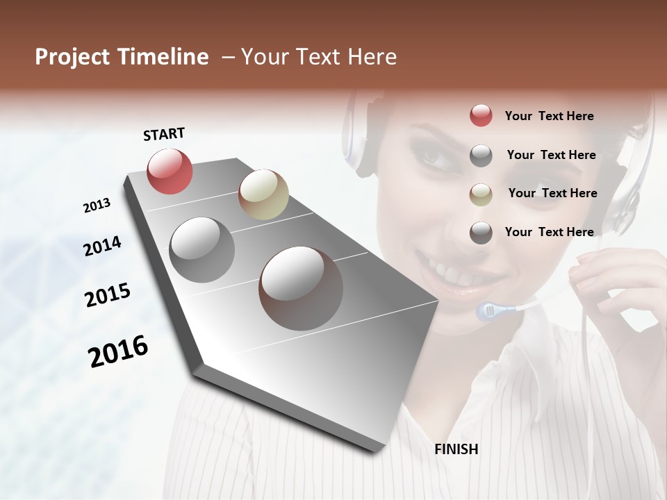 Operator Secretary Friendly PowerPoint Template