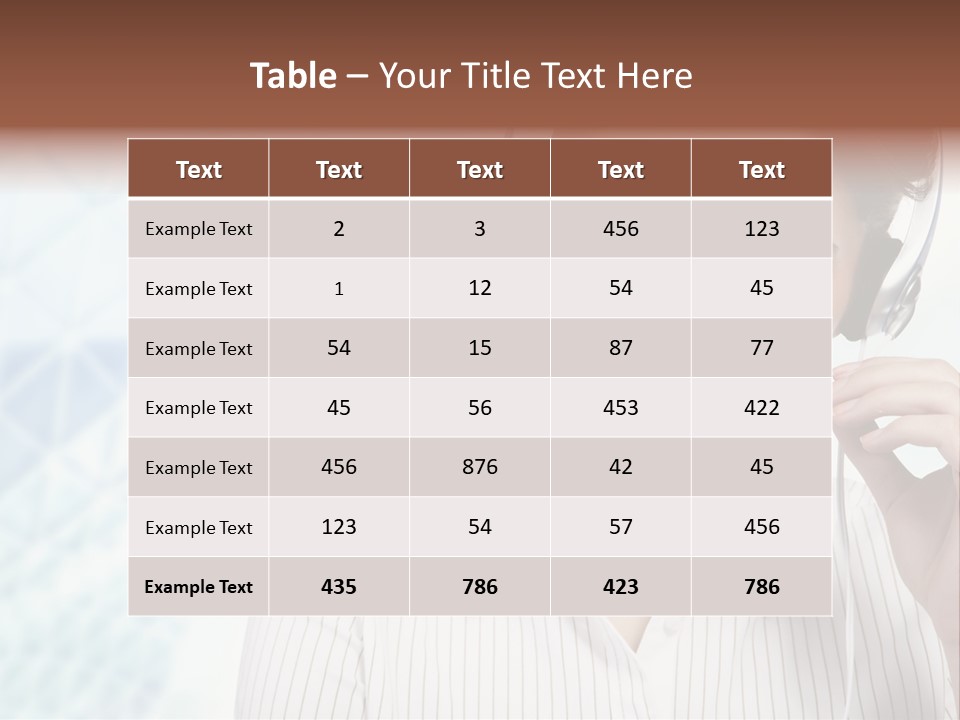 Operator Secretary Friendly PowerPoint Template