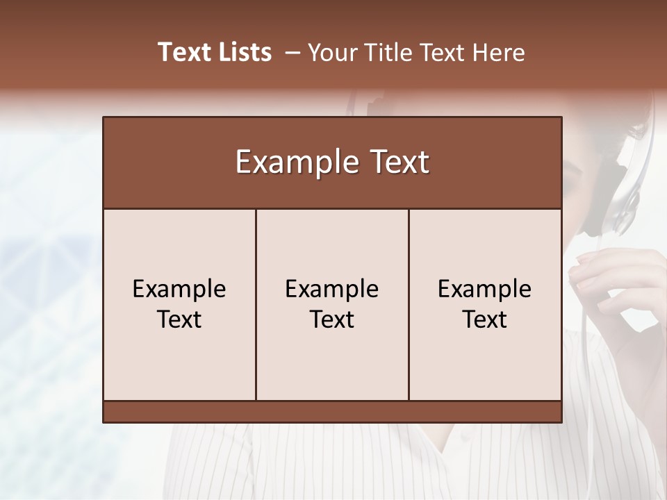 Operator Secretary Friendly PowerPoint Template