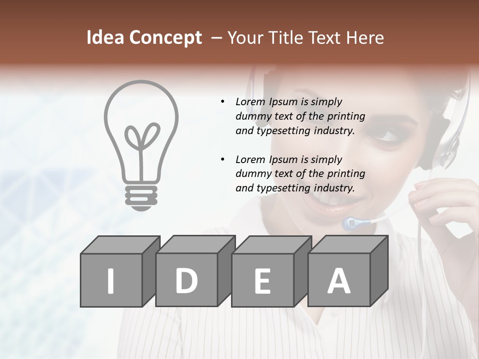 Operator Secretary Friendly PowerPoint Template