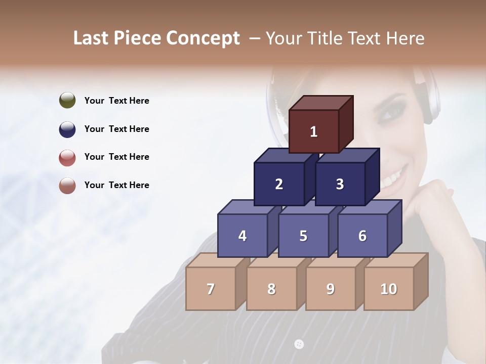 Isolated Key Sale PowerPoint Template