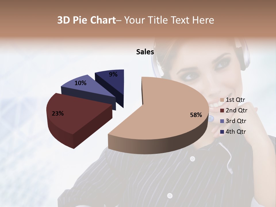 Isolated Key Sale PowerPoint Template