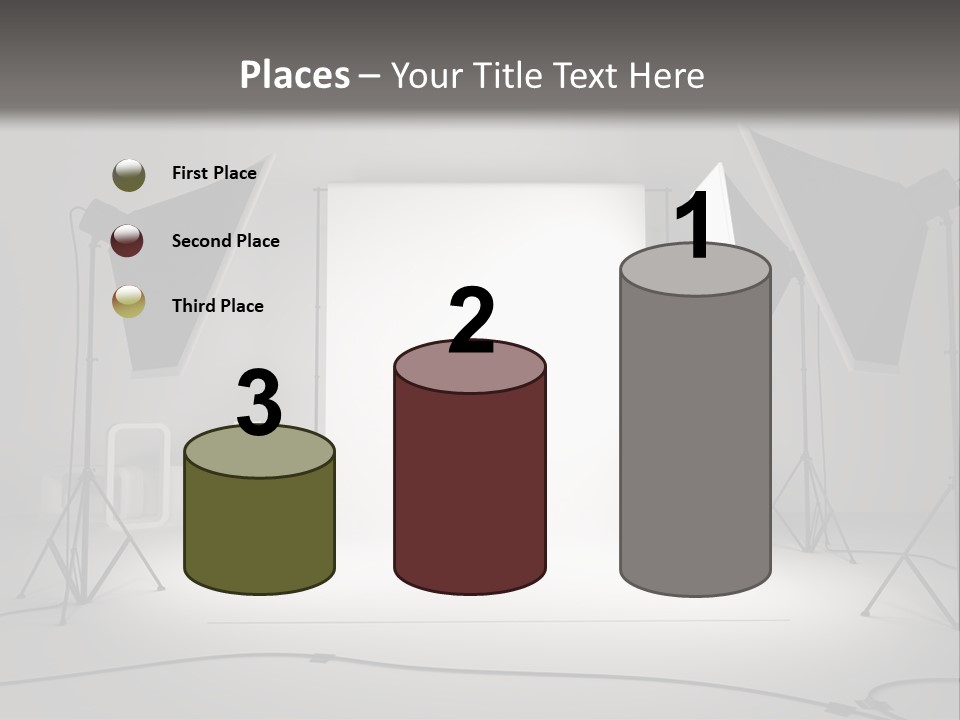 Commercial Model Photographer PowerPoint Template
