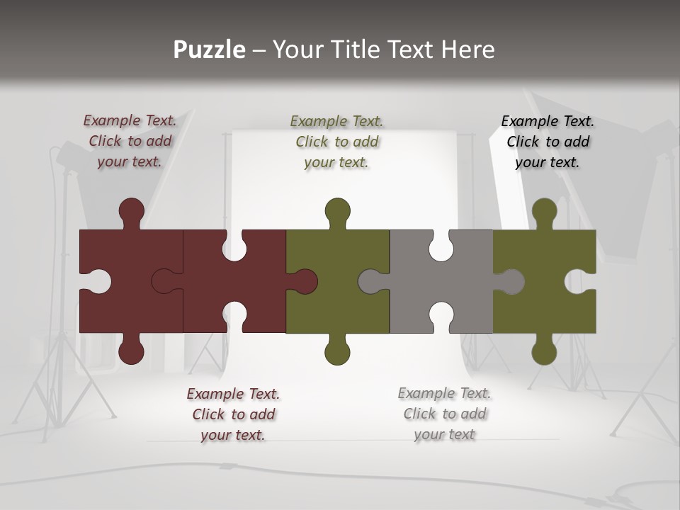 Commercial Model Photographer PowerPoint Template