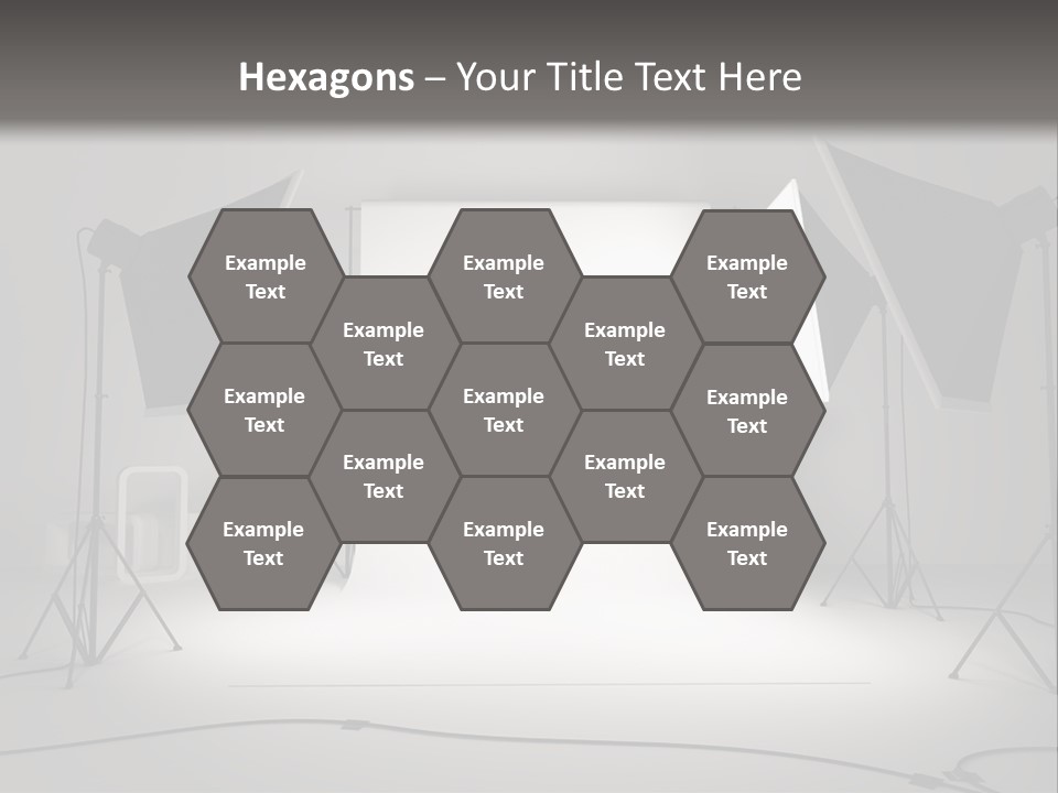Commercial Model Photographer PowerPoint Template