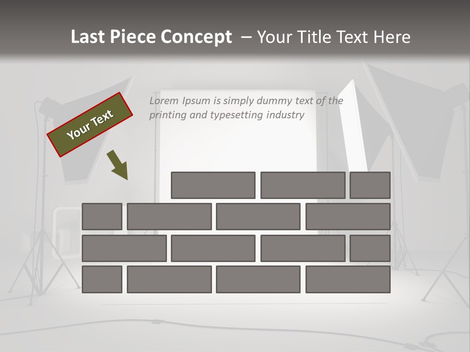 Commercial Model Photographer PowerPoint Template