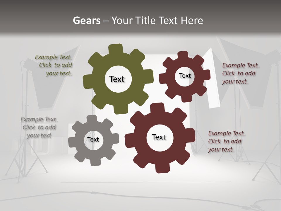 Commercial Model Photographer PowerPoint Template