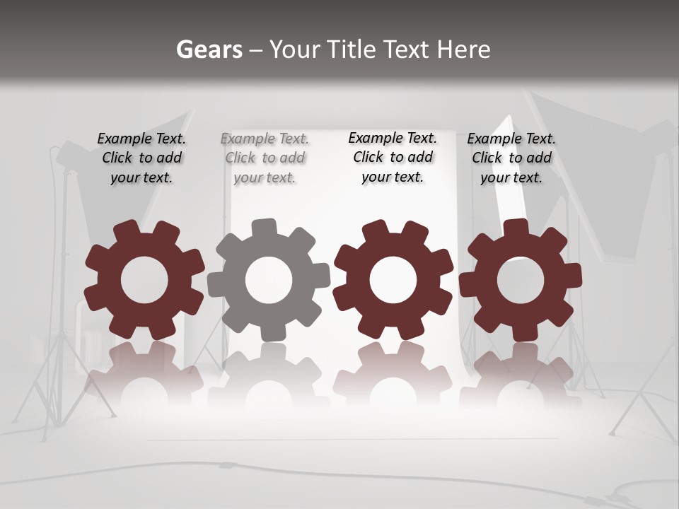 Commercial Model Photographer PowerPoint Template