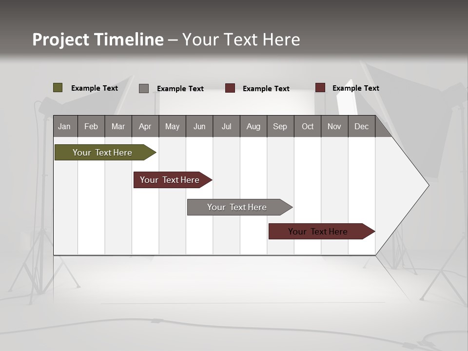 Commercial Model Photographer PowerPoint Template