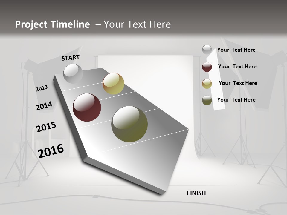 Commercial Model Photographer PowerPoint Template