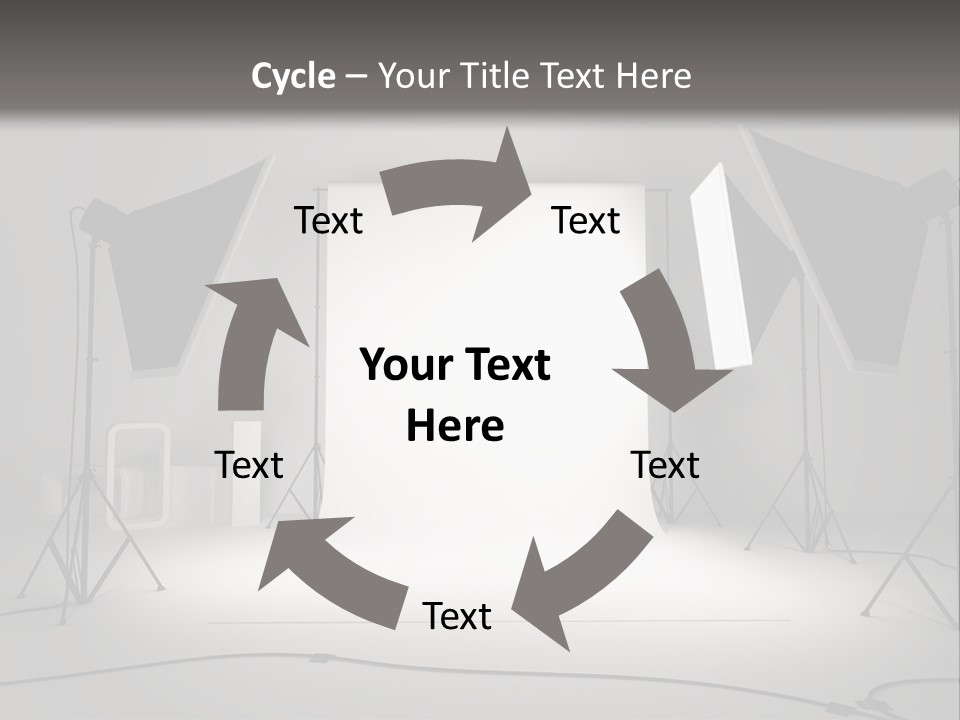 Commercial Model Photographer PowerPoint Template