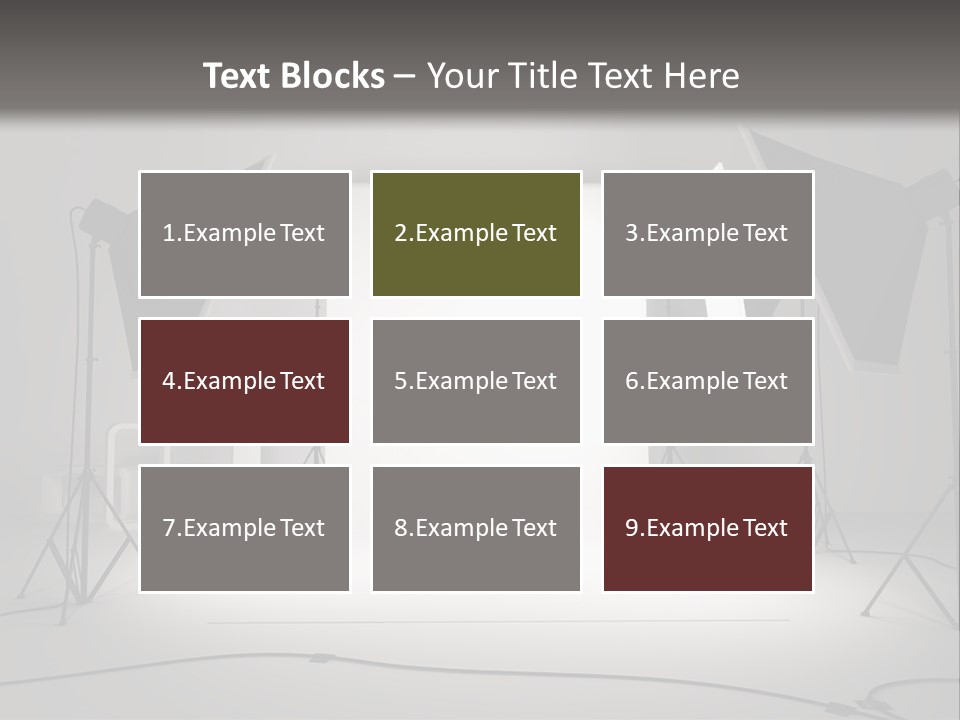 Commercial Model Photographer PowerPoint Template