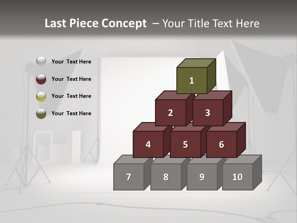 Commercial Model Photographer PowerPoint Template