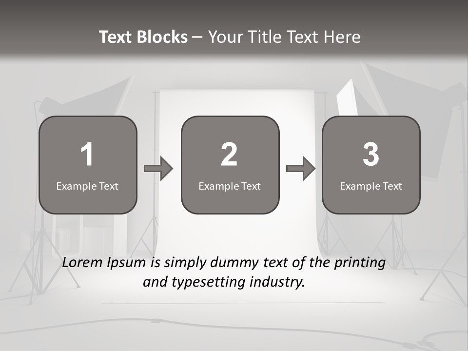 Commercial Model Photographer PowerPoint Template
