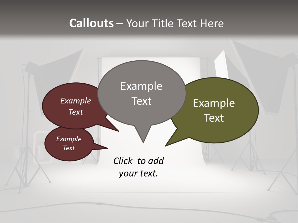 Commercial Model Photographer PowerPoint Template