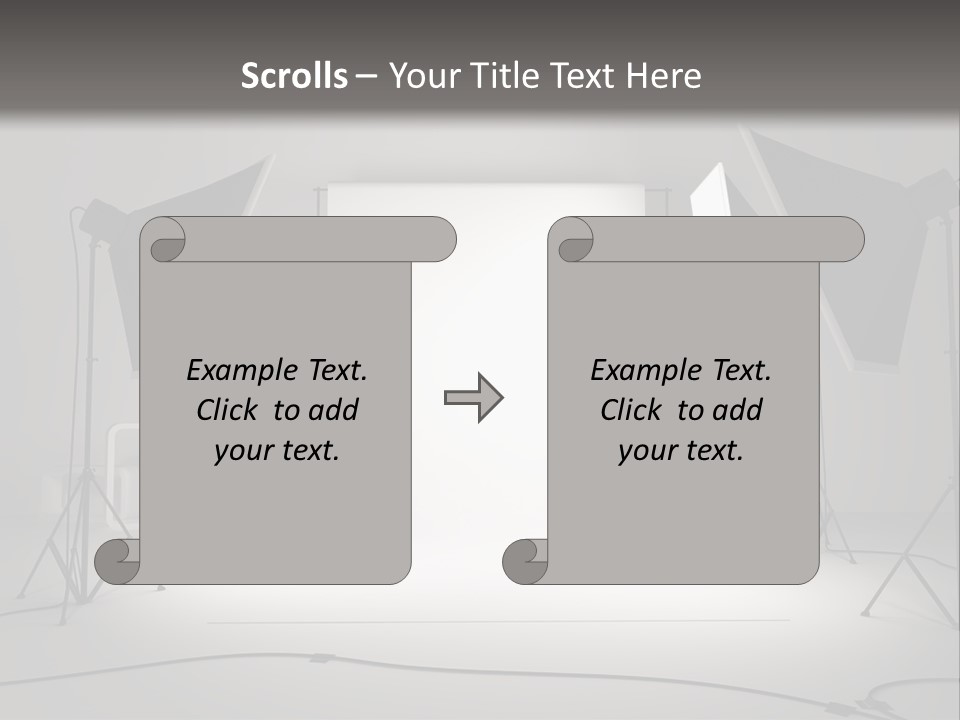 Commercial Model Photographer PowerPoint Template